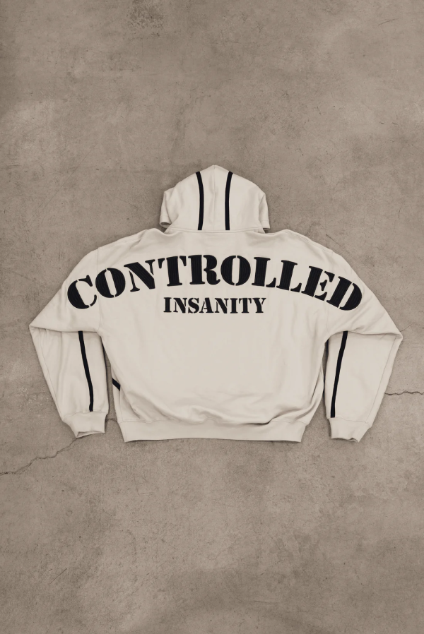 Beige Tech Hoodie (1)