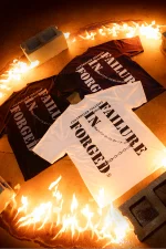 Black FIF Chained Tee (2)