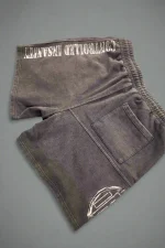 Blackout Stone Washed Shorts (1)