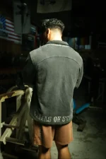 Blackout Suede Quarter zip (2)